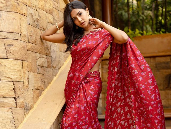 Astonishing Looks Of Aishwarya Lekshmi In Saree